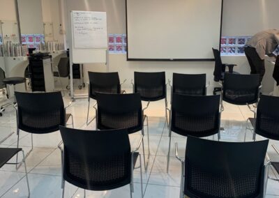 Sala Preparada para o Curso